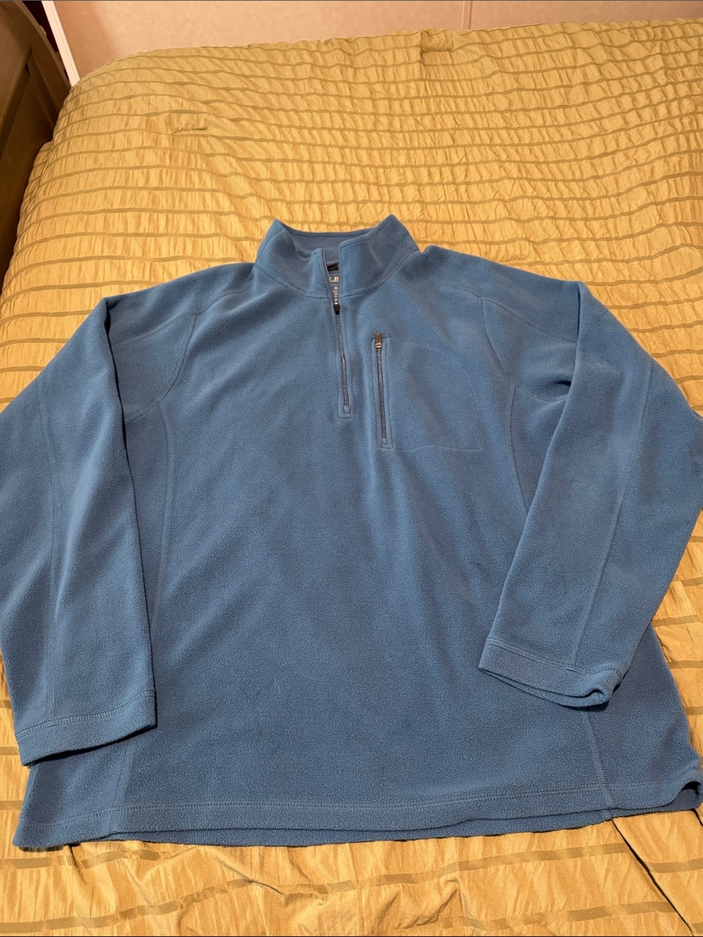 L.L. Bean fleece half zip